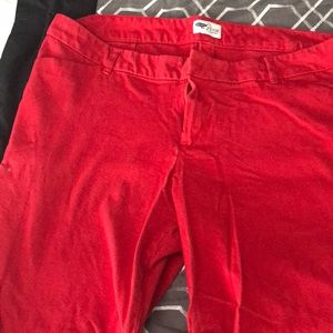 Red pants